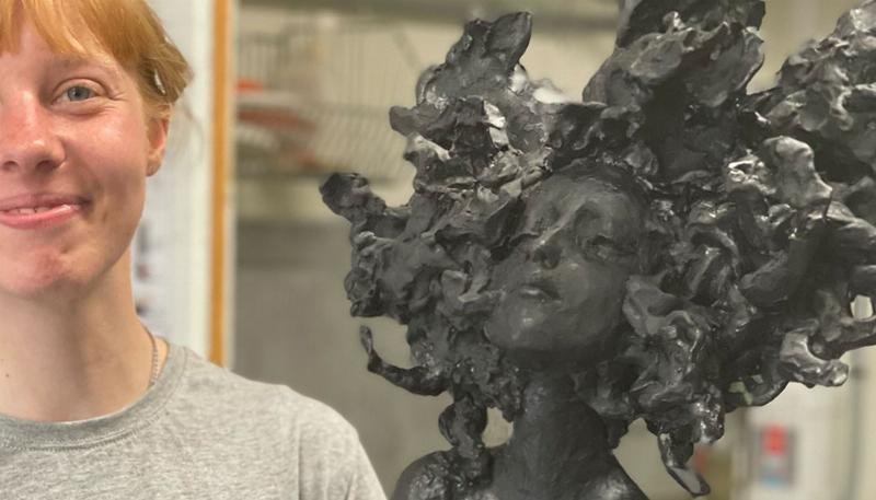 Processus de fonderie d’art pour une sculpture contemporaine en bronze